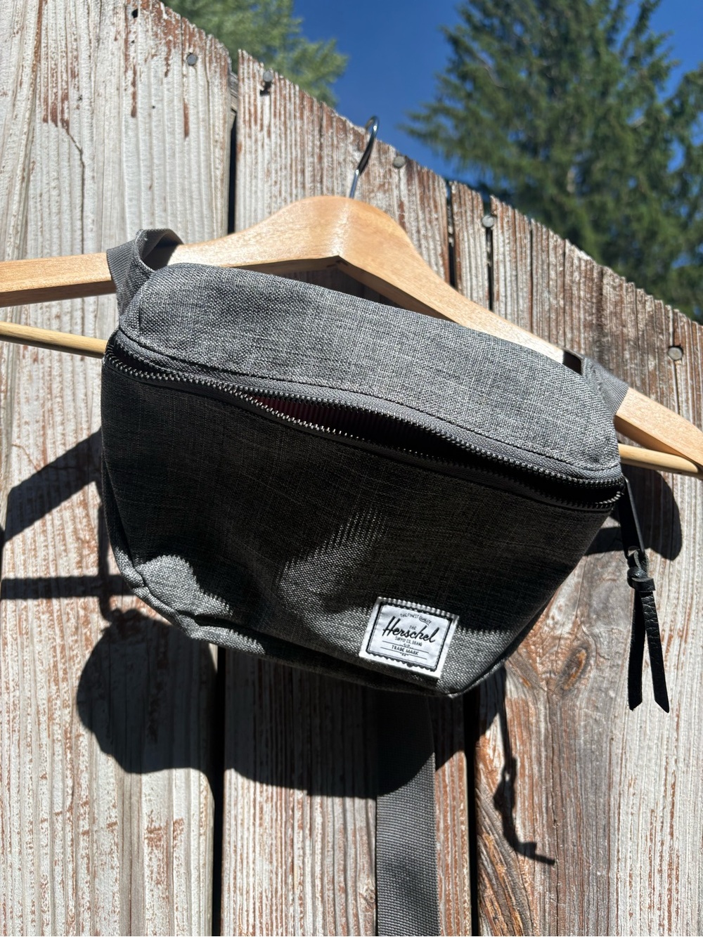 Herschel Supply Company Charcoal Gray Fanny Pack